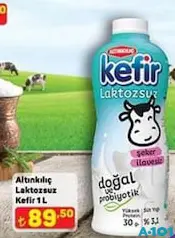 ALTINKILIÇ LAKTOZSUZ KEFİR 1 L fiyat ve kampanya bilgisi